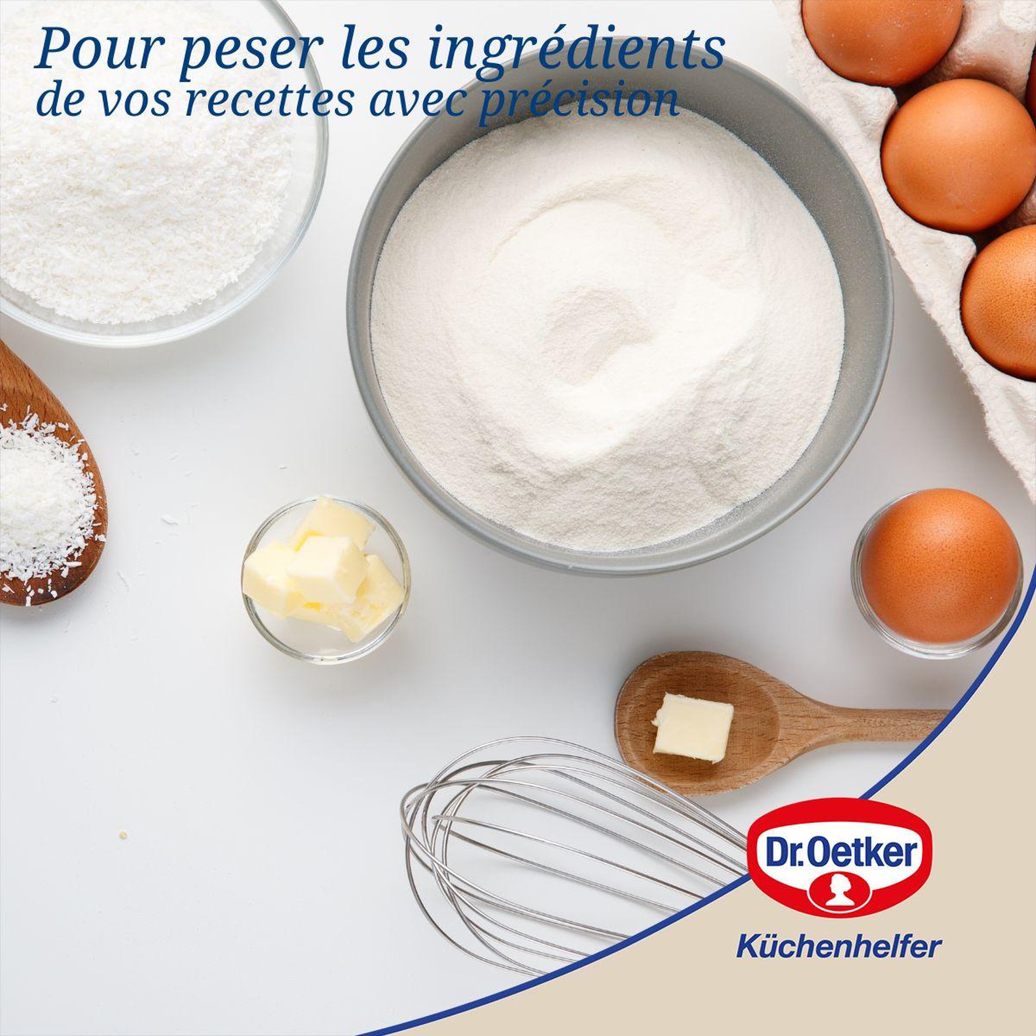 Voir la diapositive 4 : DR.OETKER Verre doseur 2,2 litres dr.oetker baker edition