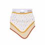 Voir la diapositive 2 : Paris Prix Lot de 2 Bavoirs Bandana  Forêt  41cm Beige