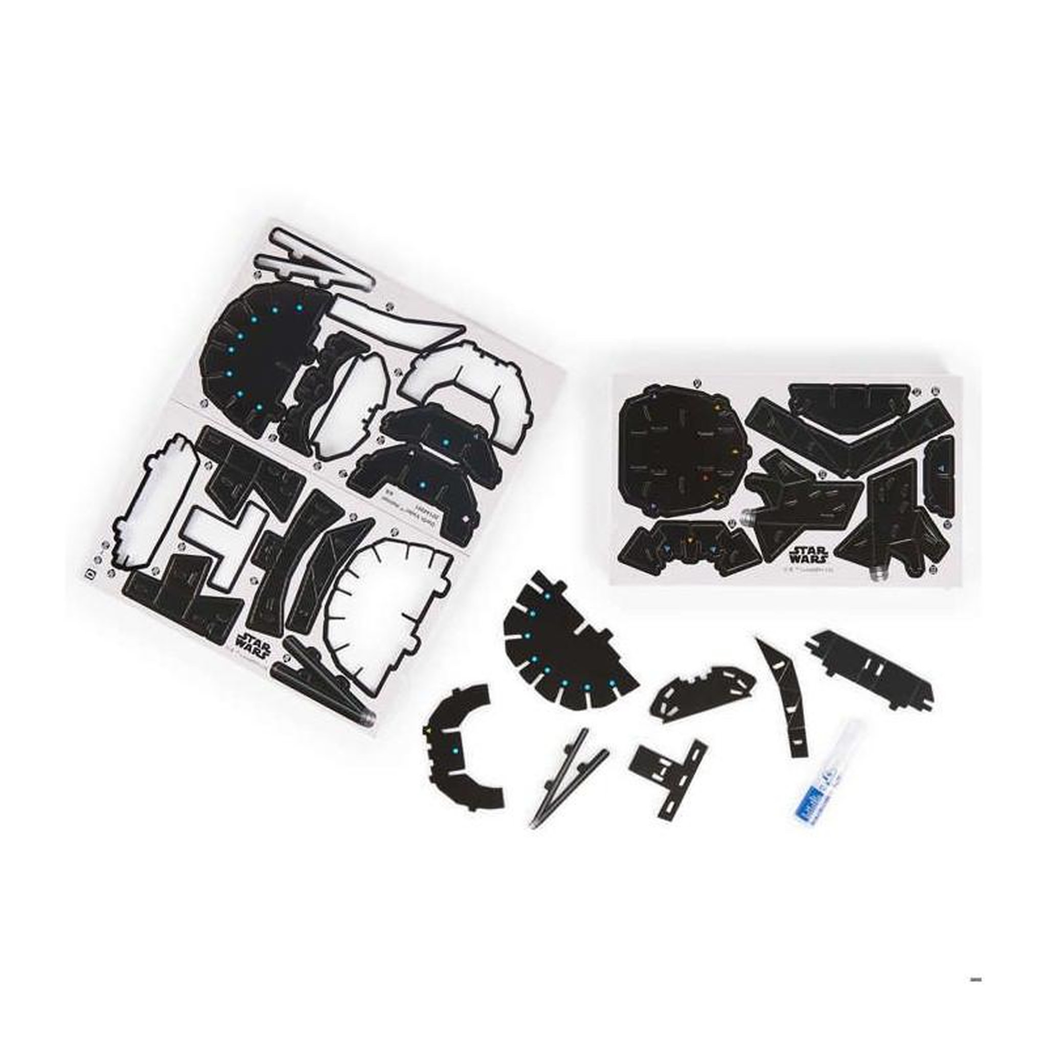 Voir la diapositive 5 : Spin Master Puzzle 4D Build enfant casque Dark Vador Star Wars 3D sans colle construction – Spin Master