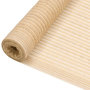 Voir la diapositive 1 : VIDAXL Filet brise-vue Beige 1x25 m PEHD 150 g/m^2