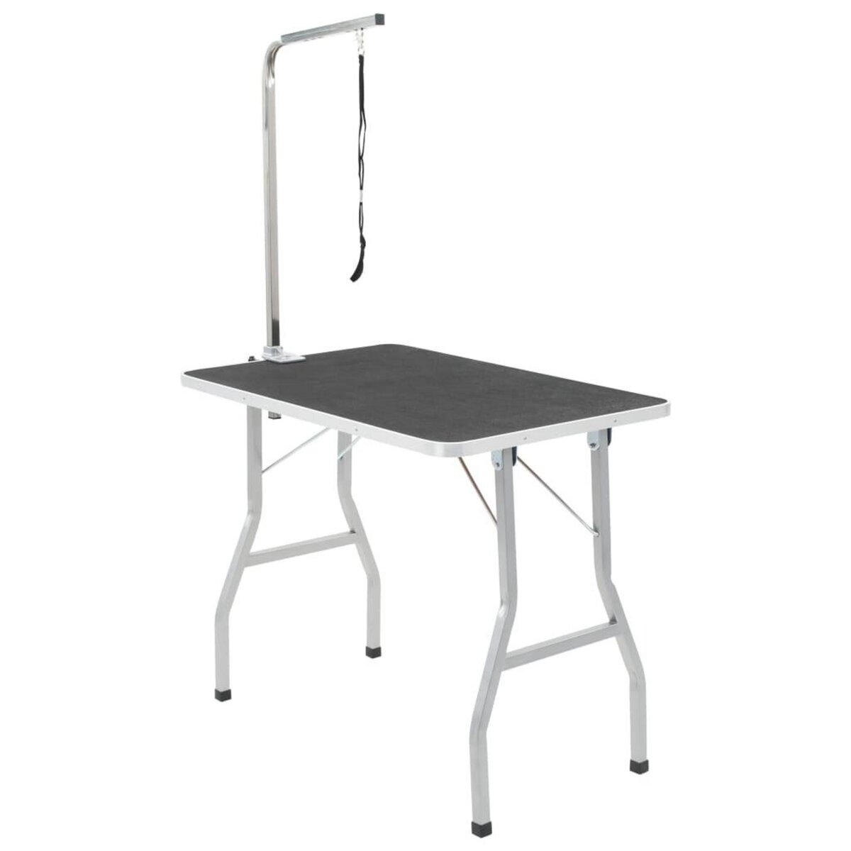 Pince de table en acier inoxydable Pince à bras réglable - Noir