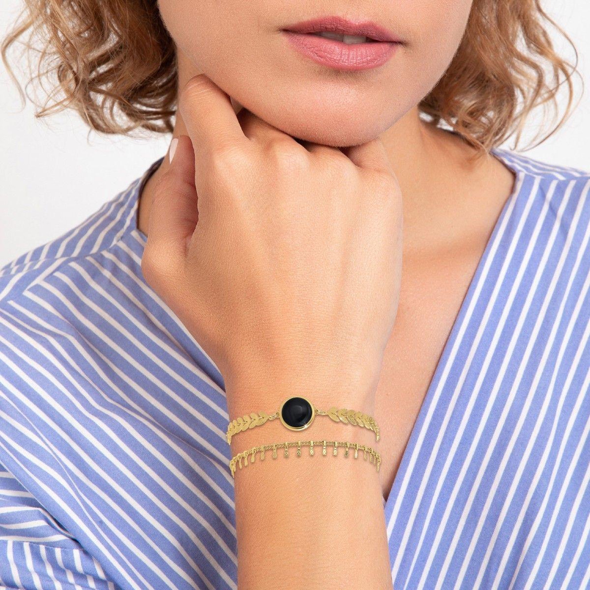 Voir la diapositive 2 : SC BOHEME Lot de 2 bracelets par SC Bohème