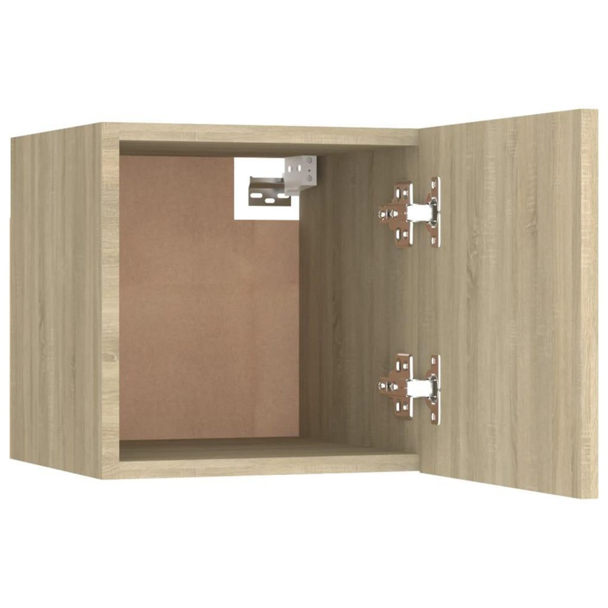 VIDAXL Table de chevet Chene sonoma 30,5x30x30 cm Bois d'ingenierie