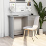 Voir la diapositive 1 : VIDAXL Bureau Sonoma gris 100x50x76 cm Bois d'ingenierie