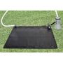 Voir la diapositive 2 : INTEX Intex Tapis solaire chauffant PVC 1,2x1,2 m Noir 28685 91056