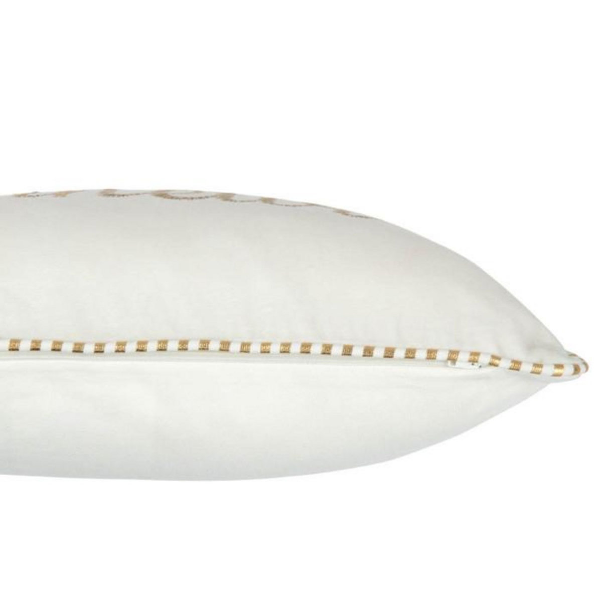 Paris Prix Coussin Déco Bonheur  Ellis  30x45cm Blanc