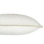 Voir la diapositive 3 : Paris Prix Coussin Déco Bonheur  Ellis  30x45cm Blanc