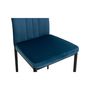 Voir la diapositive 4 : Lot de 6 chaises en velours JUNE