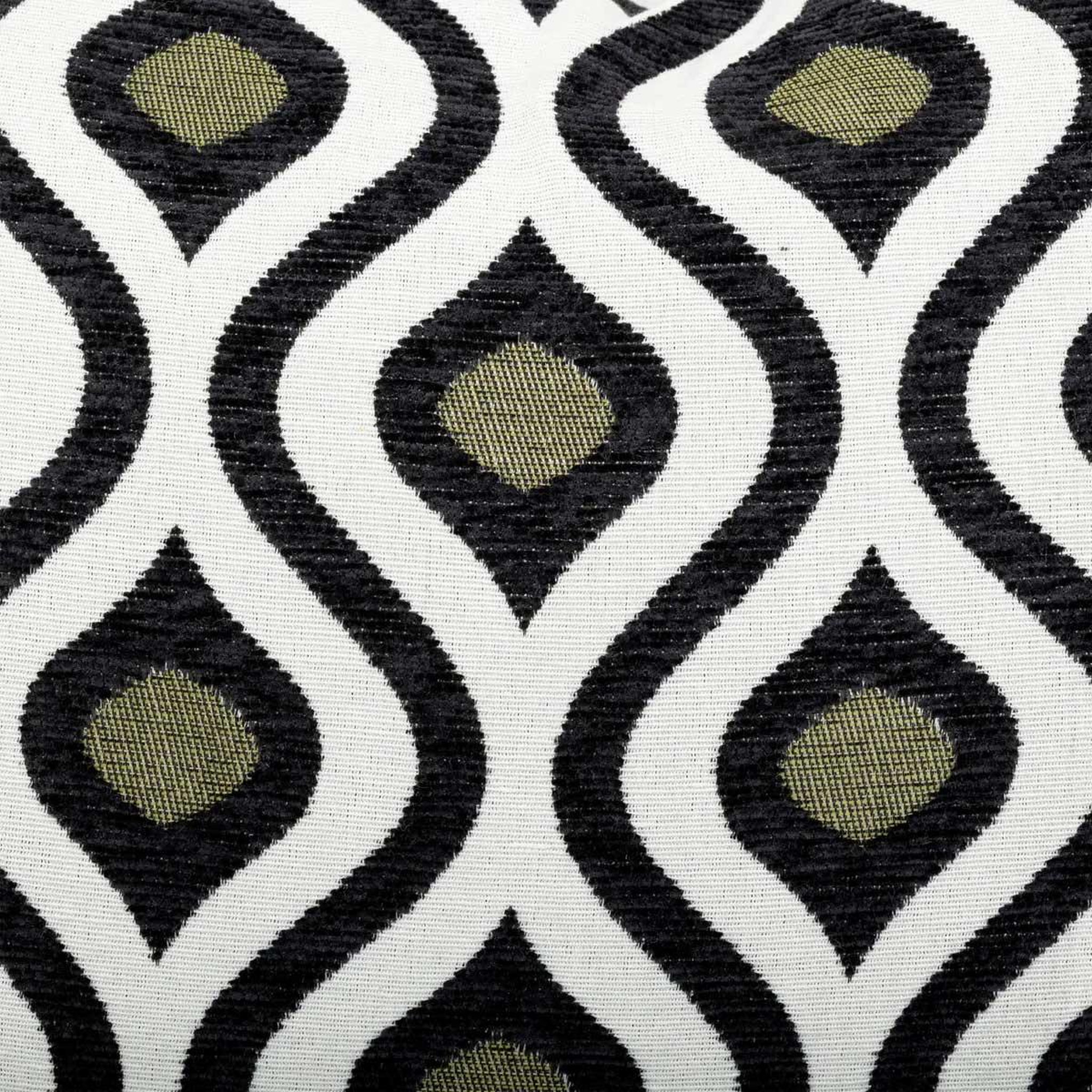 Voir la diapositive 4 : ATMOSPHERA Coussin déco jacquard  twisted lime  38x58cm multicolore