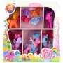 Voir la diapositive 2 : One Two Fun Coffret de 5 poneys licornes colorés + accessoires