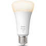 Voir la diapositive 4 : Philips Ampoule LED connectée HUE White E27 100W