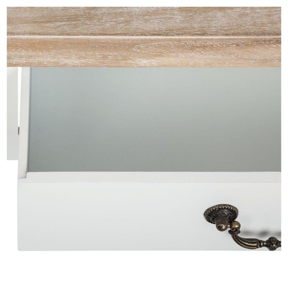 ATMOSPHERA Coiffeuse 3 tiroirs 1 miroir ELISA