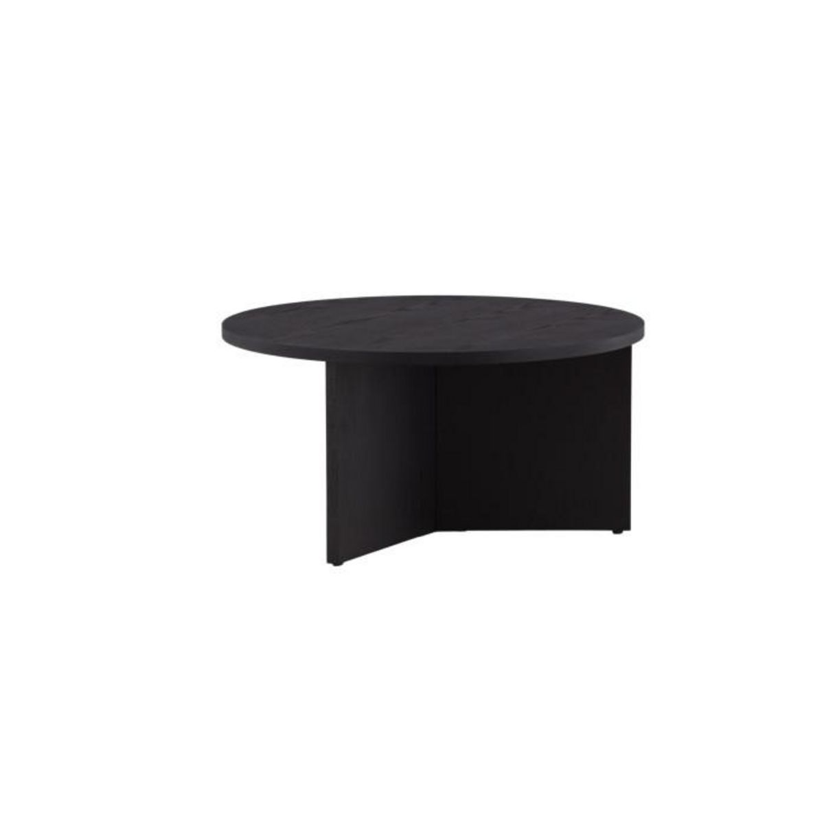 Paris Prix Table Basse Ronde  Salto  65cm Noir