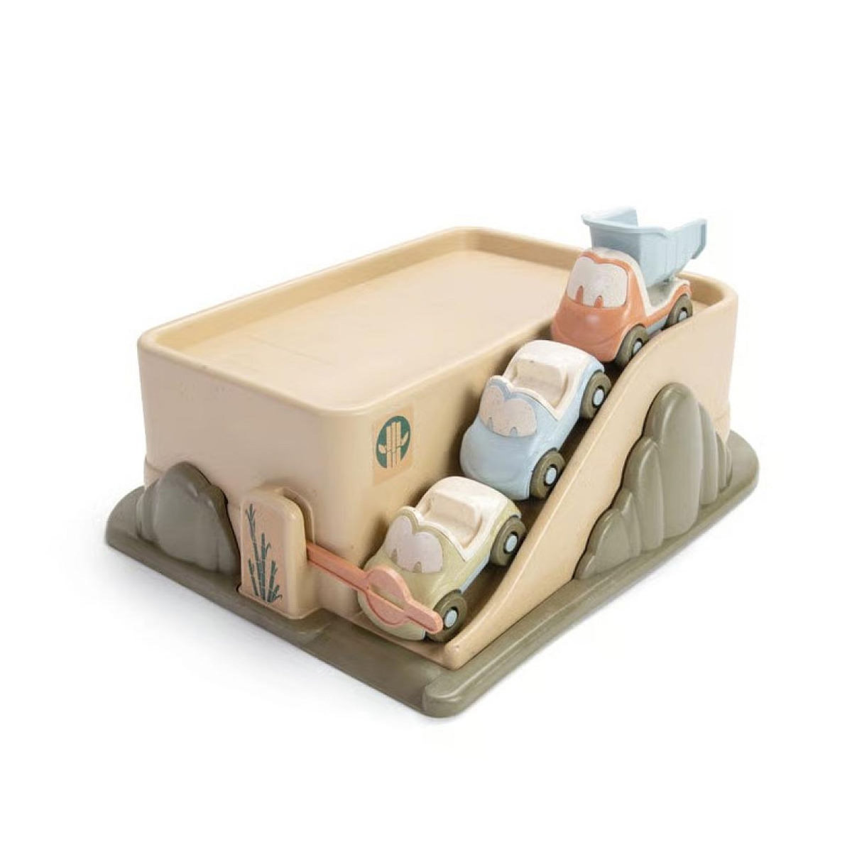 DANTOY Garage avec 3 voitures BIO