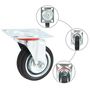 Voir la diapositive 3 : VIDAXL 16 pcs Roulettes pivotantes 75 mm