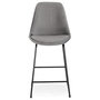 Voir la diapositive 2 : Paris Prix Tabouret de Bar Design  Mayaso  109cm Gris