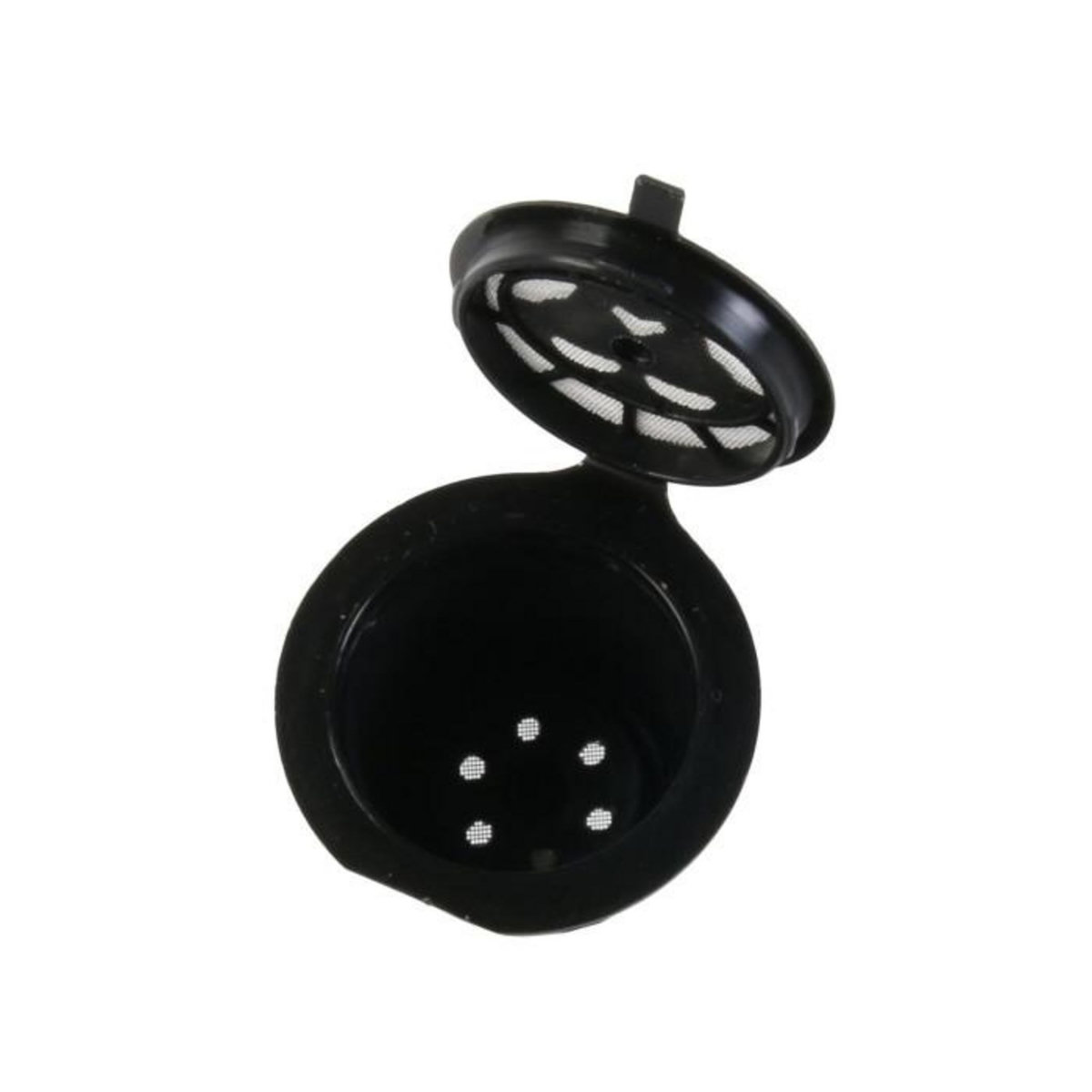 Paris Prix Lot de 3 Capsules à Café Espresso  Ecolo  4cm Noir