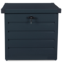Voir la diapositive 3 : ID MARKET Coffre de rangement métal verrouillable gris anthracite pour jardin 200L 68x62,5x63 cm