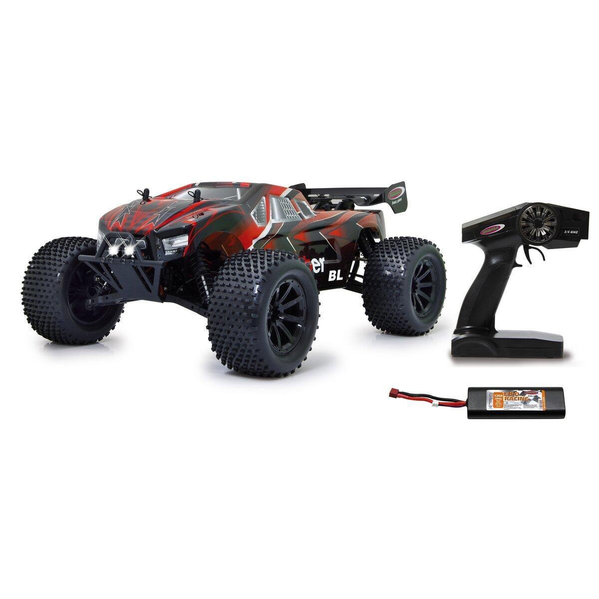 Jamara Brecter truggy bl 4wd 1:10 lipo 2,4ghz avec led