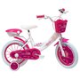  Vélo 14  Fille Lolligirl pour enfant de 4 à 6 ans avec stabilisateurs à molettes
