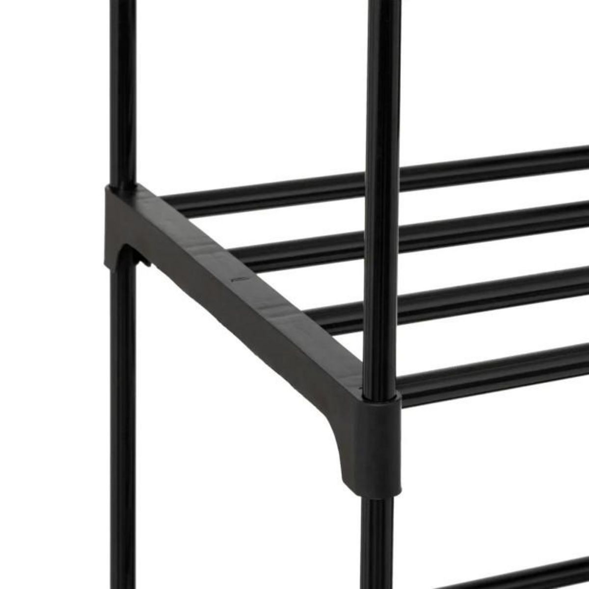 FIVE Range-Chaussures 8 Niveaux  32 Paires  155cm Noir