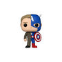 Voir la diapositive 1 : Funko Figurine Funko Pop Captain America Split
