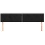 Voir la diapositive 3 : VIDAXL Tetes de lit 2 pcs Noir 100x5x78/88 cm Velours