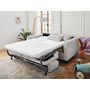 Voir la diapositive 3 : LISA DESIGN Owen - canapé 3 places convertible express couchage quotidien 140 cm matelas 12 cm en velours côtelé