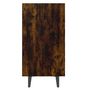 Voir la diapositive 5 : VIDAXL Buffet Chene fume 103,5x35x70 cm Bois d'ingenierie
