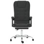 Voir la diapositive 3 : VIDAXL Fauteuil de massage inclinable de bureau Noir Similicuir
