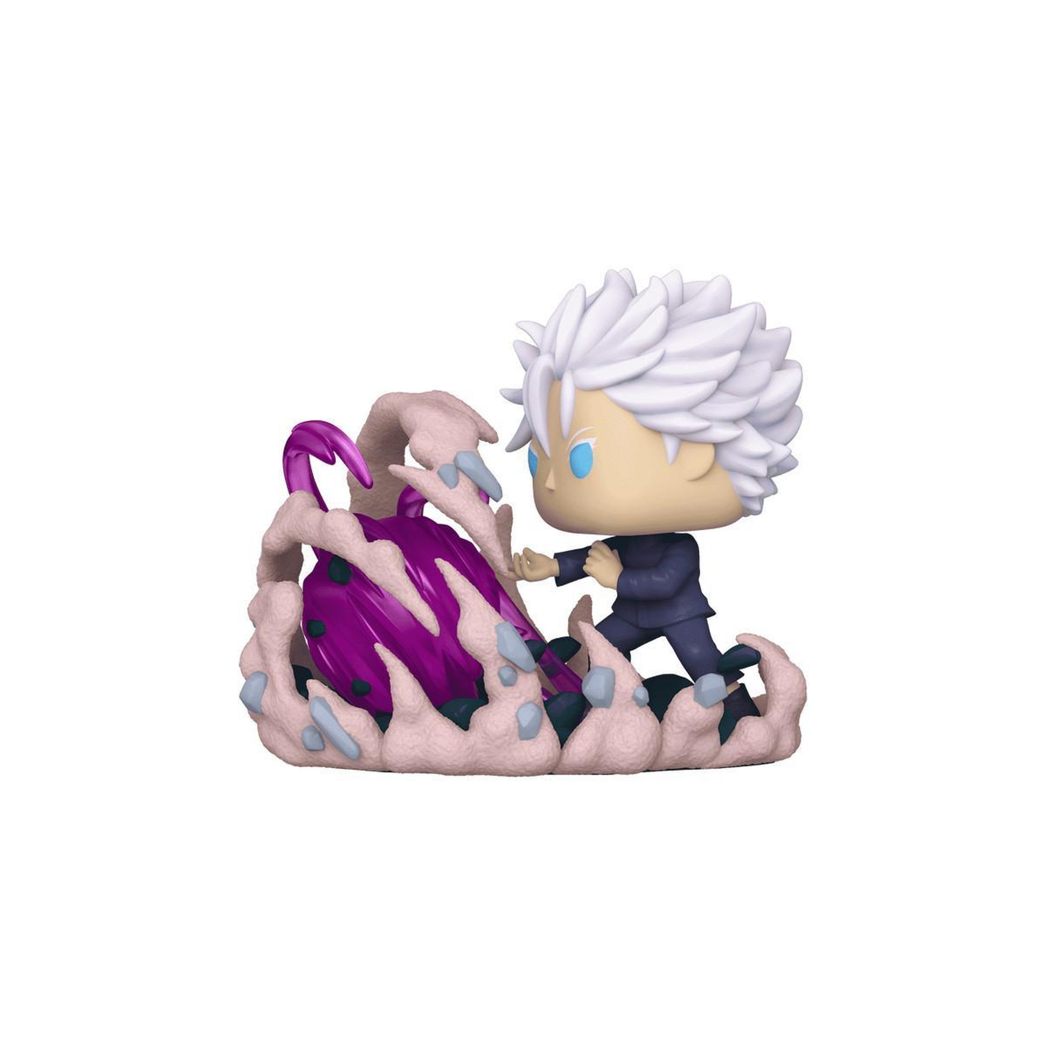 Voir la diapositive 2 : Funko Figurine Funko Pop Deluxe Jujutsu Kaisen Satoru Gojo Hit Purple