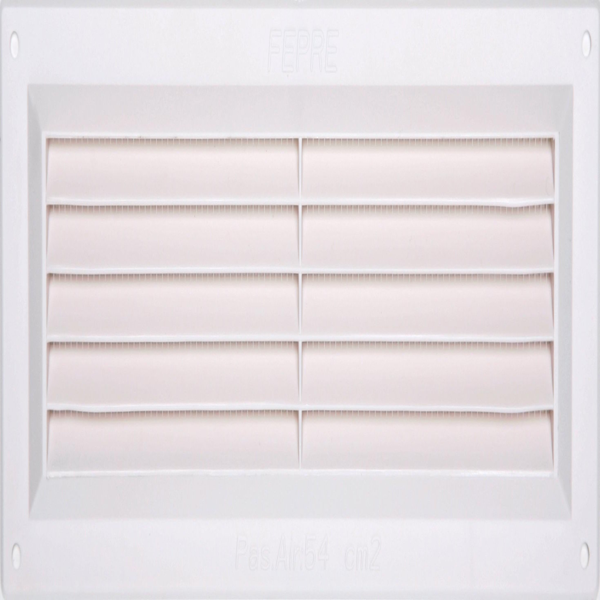 CENTRALE BRICO Grille d'aération abs naturel, L.9 x l.26 cm