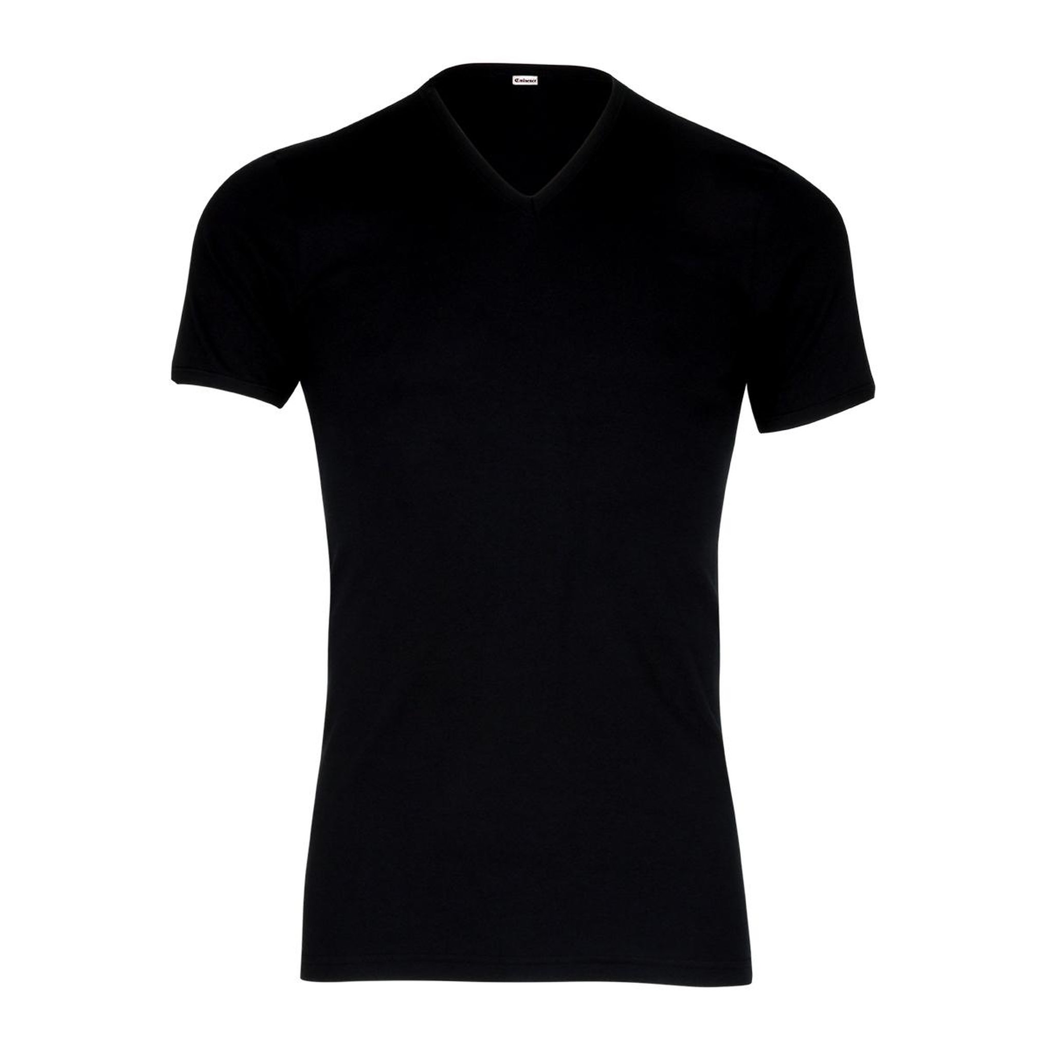 Voir la diapositive 2 : Eminence Tee-shirt col V Pur coton Premium