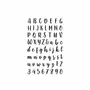 Artemio Matrices de découpe - Alphabet et chiffres