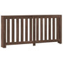 Voir la diapositive 2 : VIDAXL Cache radiateur chêne marron 175x20x82 cm bois d ingénierie