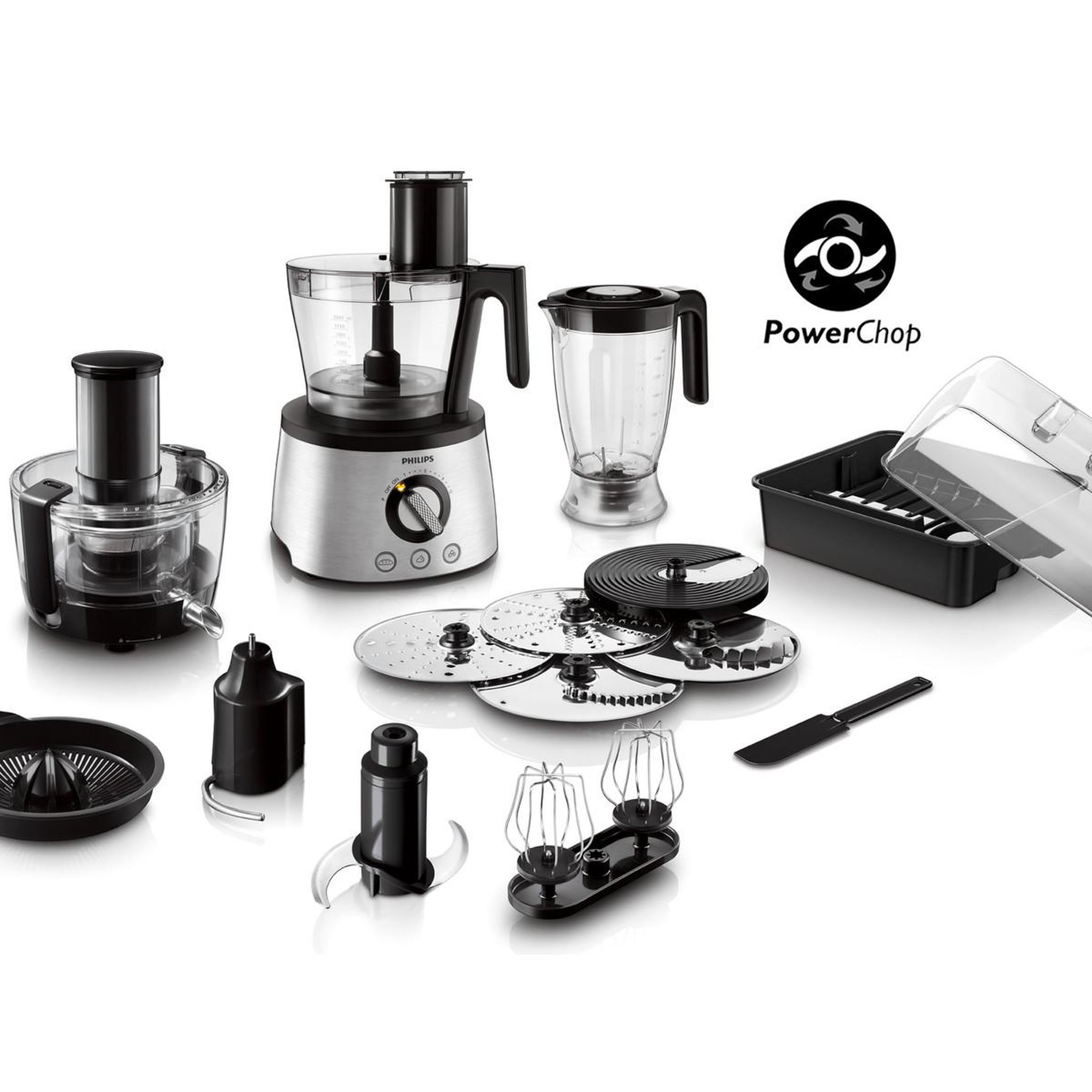 Philips Philips 7000 series hr7778/00 robot de cuisine 6-en-1