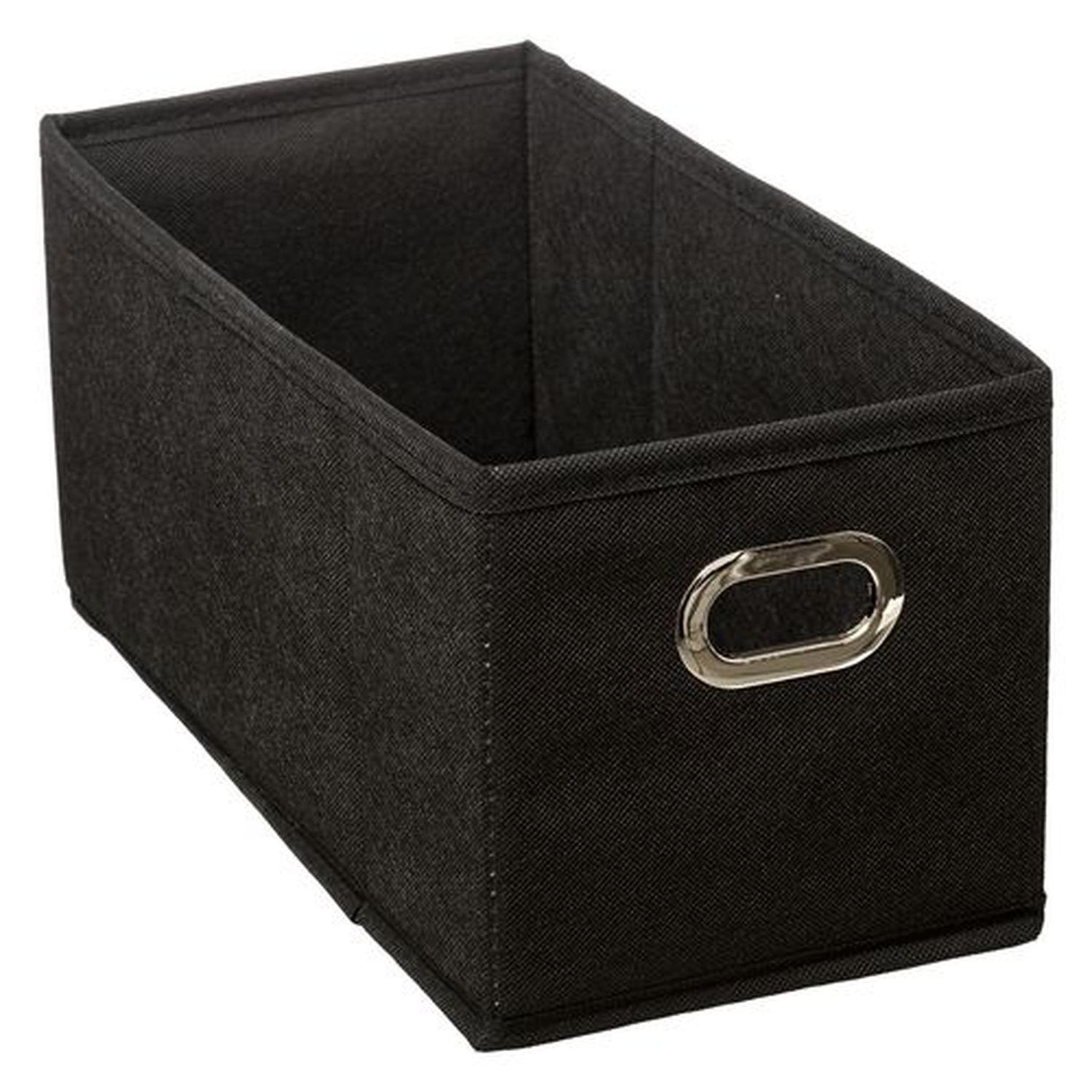 Voir la diapositive 4 : TOILINUX Lot de 12 paniers de rangement en tissu avec poignée mix'n modul