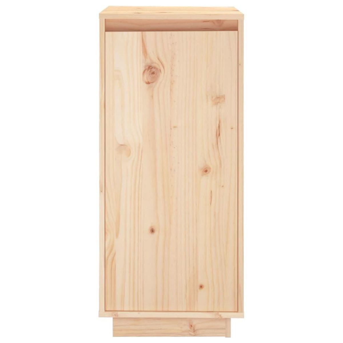 VIDAXL Armoire a chaussures 35x35x80 cm Bois de pin massif