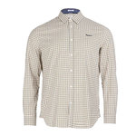 Pepe Jeans Chemise Blanche/Jaune/Marine à Carreaux Homme Pepe Jeans Fleetwood. Coloris disponibles : Jaune