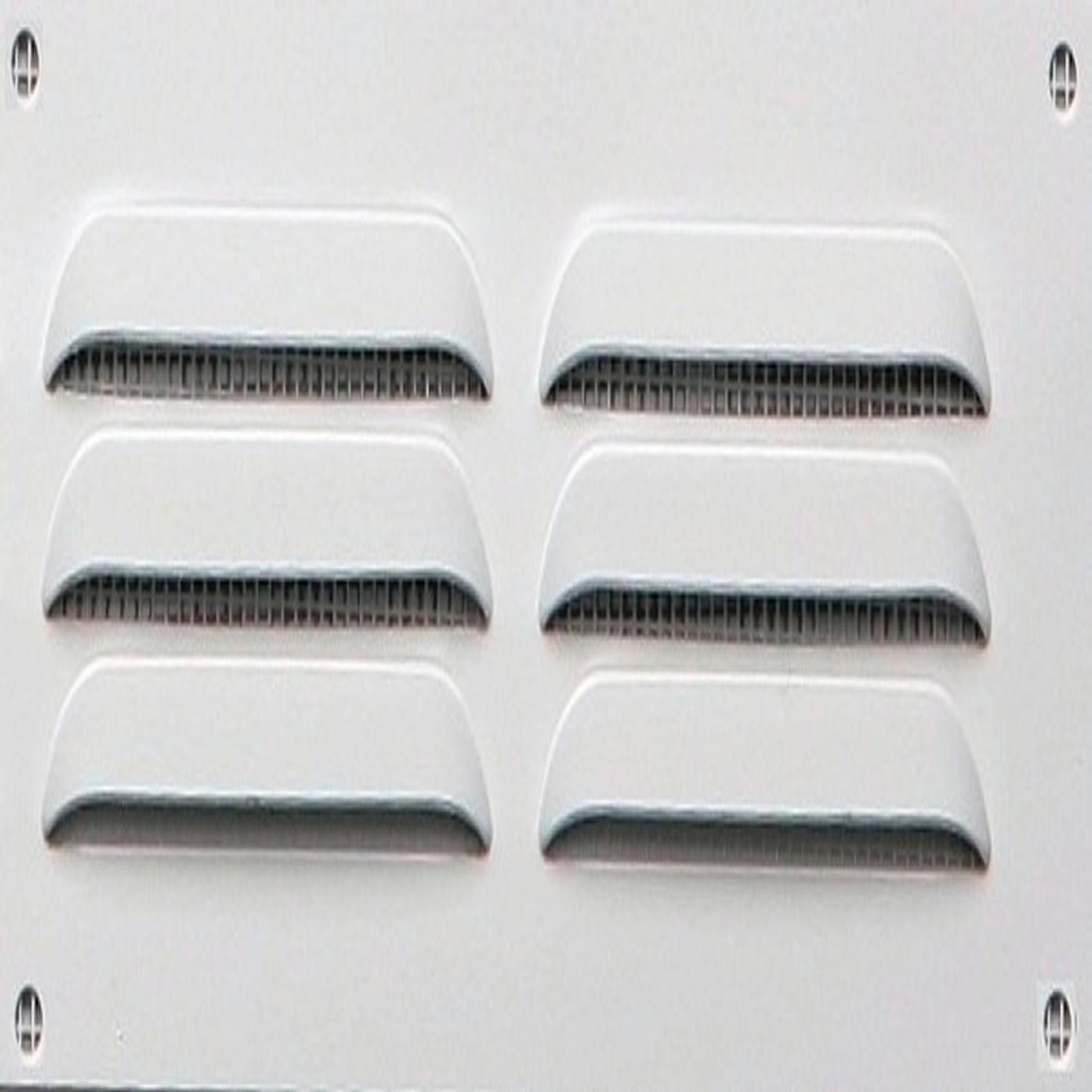 CENTRALE BRICO Grille d'aération aluminium laqué, L.5 x l.14 cm