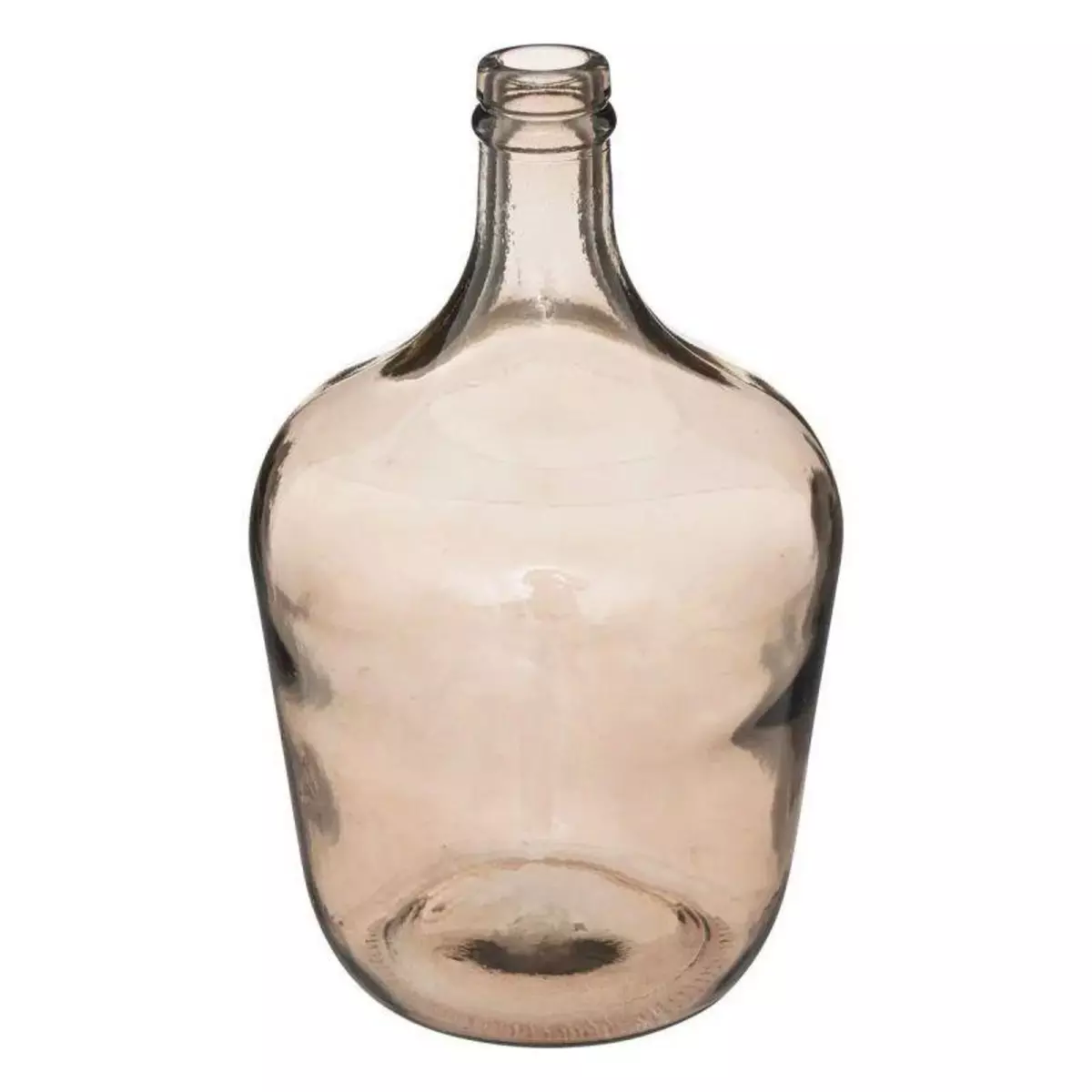  Vase Design en Verre  Candy  30cm Gris Fumé
