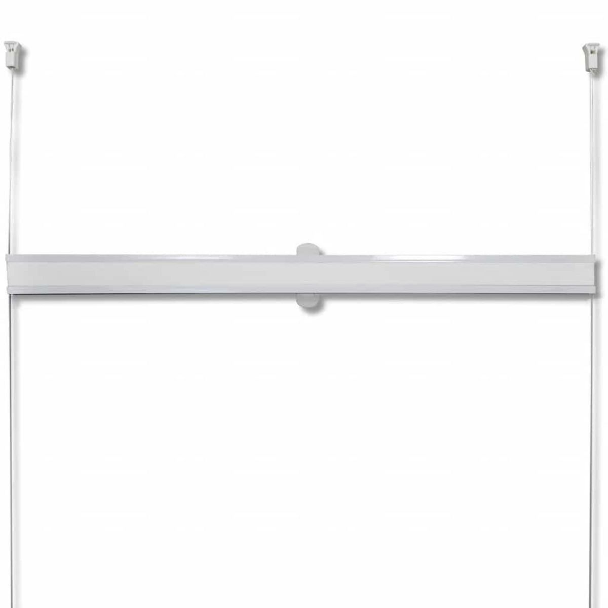 VIDAXL Store plisse 70x125 cm Blanc