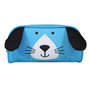 Voir la diapositive 1 : Bagtrotter BAGTROTTER Trousse scolaire rectangulaire 3D Chien Kids Bleue