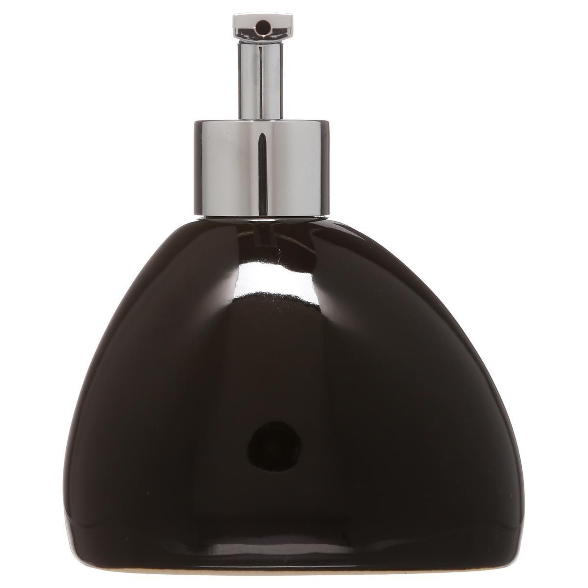 Voir la diapositive 2 : FIVE Distributeur de savon  galet  14cm noir