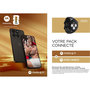 Voir la diapositive 3 : MOTOROLA Smartphone Pack G77 256Go Noir + Watch Noir