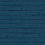 Voir la diapositive 2 : Noordwand Noordwand Papier peint Good Vibes Brick Wall Bleu