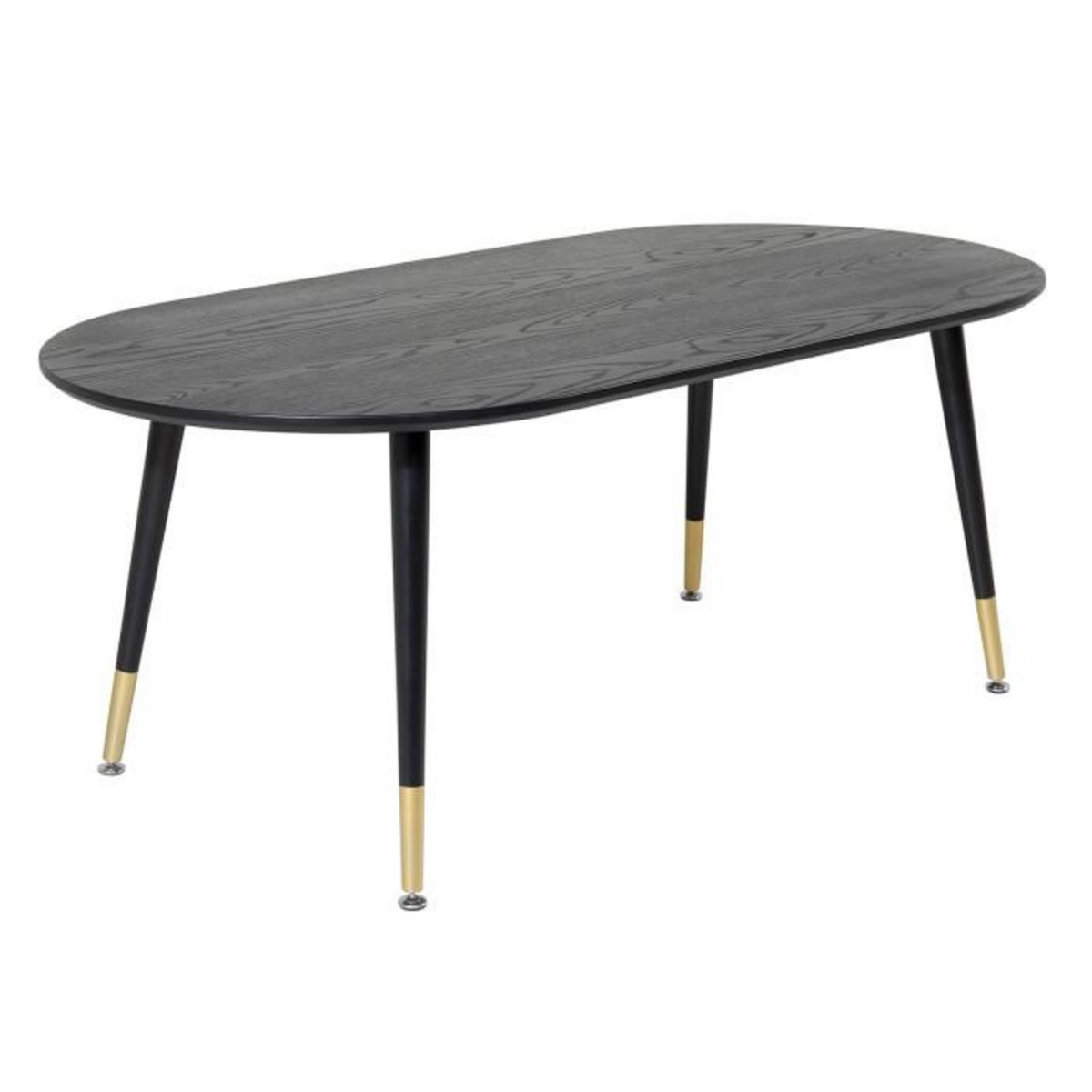 Paris Prix Table Basse Ovale  Dipp  120cm Noir