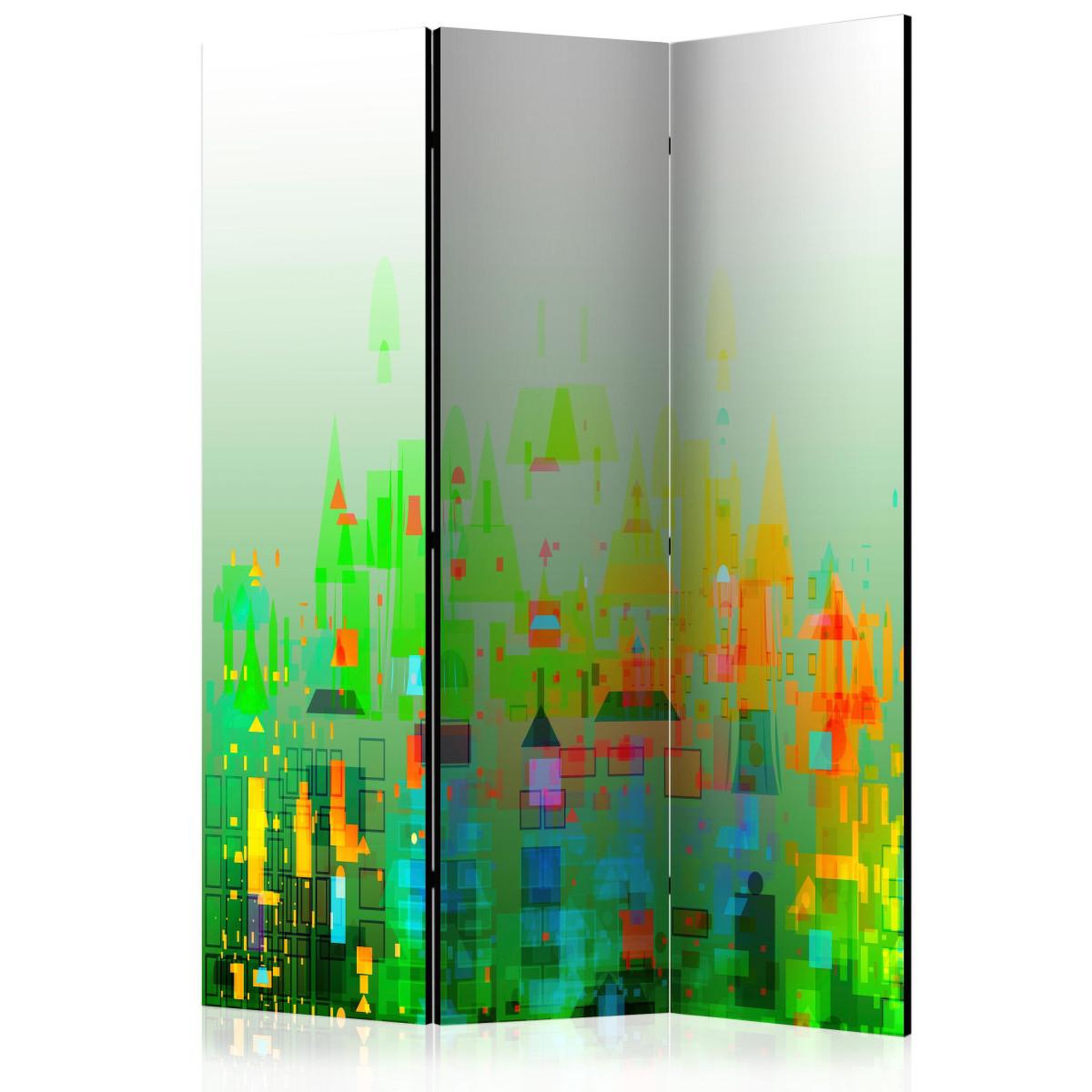 Paris Prix Paravent 3 volets  abstract city  135x172cm
