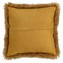 Voir la diapositive 2 : Paris Prix Coussin Déco  Peau de Mouton  40x40cm Ocre