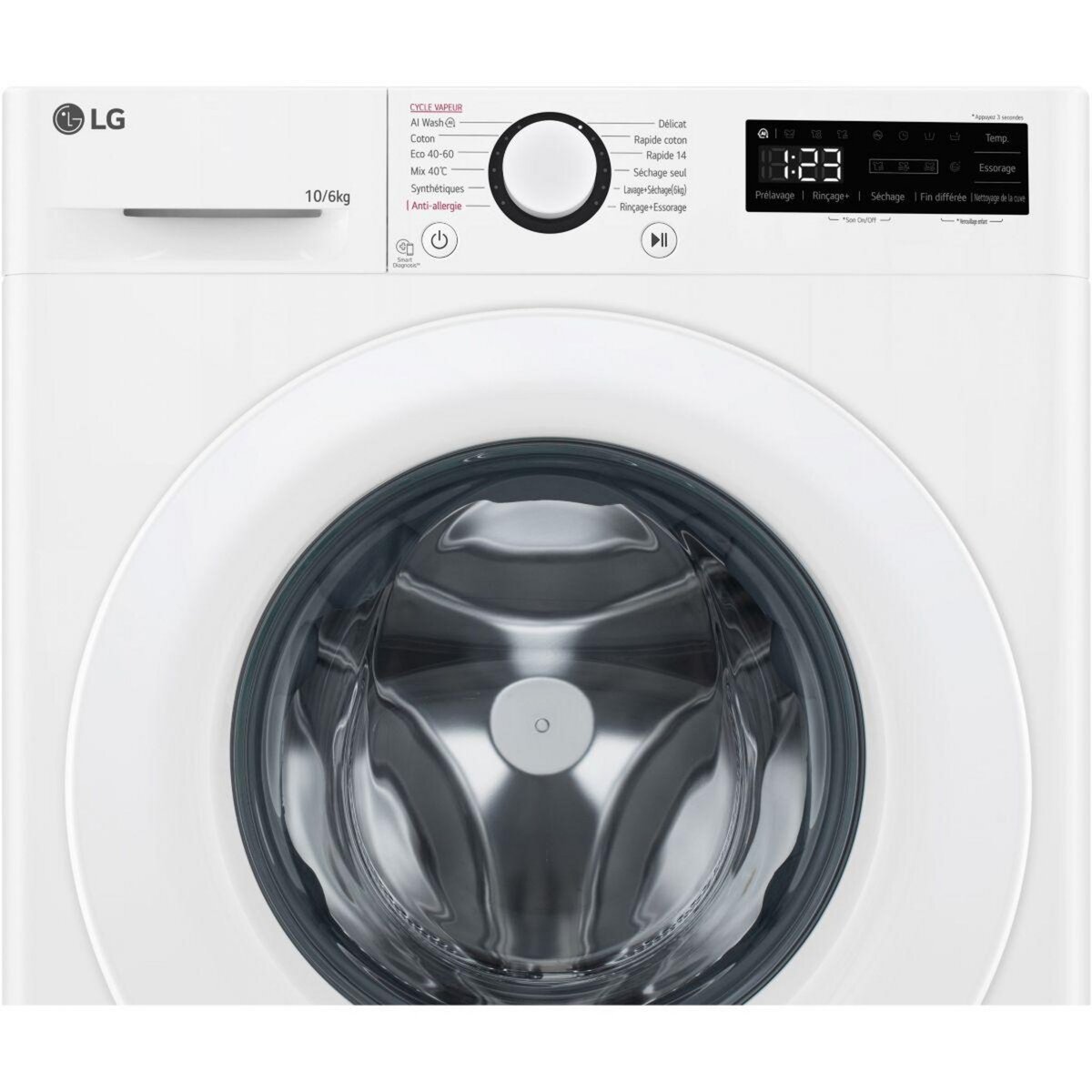 LG Lave linge séchant hublot F164R33WRS